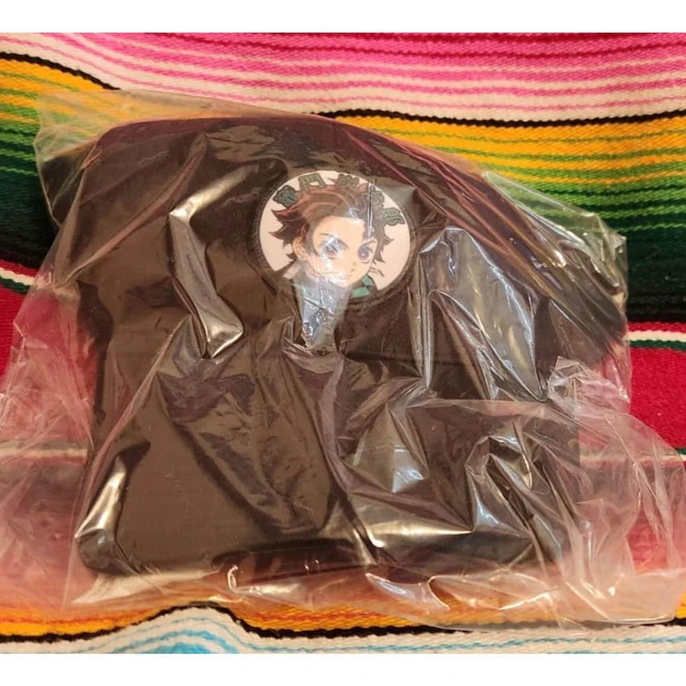 Demon Slayer goodie box, Crossbody, tumbler, standee, blanket, beanie